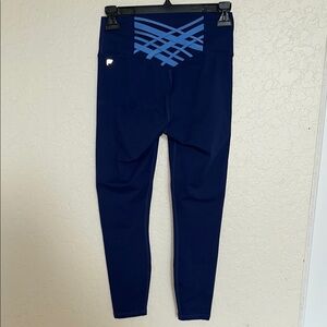 Fabletics Navy Leggings PowerHold